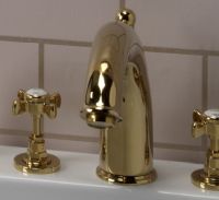 Churchman Gold Bathroom Taps